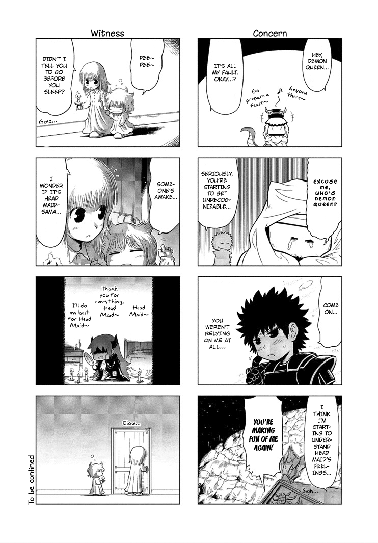 Maoyuu 4-Koma: You're Horrible, Maou-sama! Chapter 6.2 page 9 - Chapter 6 v2 : "The Seven Demon Queens"