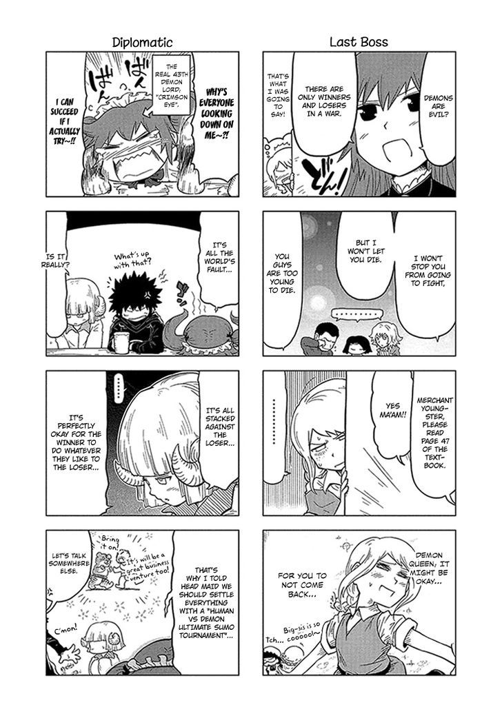 Maoyuu 4-Koma: You're Horrible, Maou-sama! Chapter 7 page 6 - Chapter 7 : "Long Night at Gateway City"