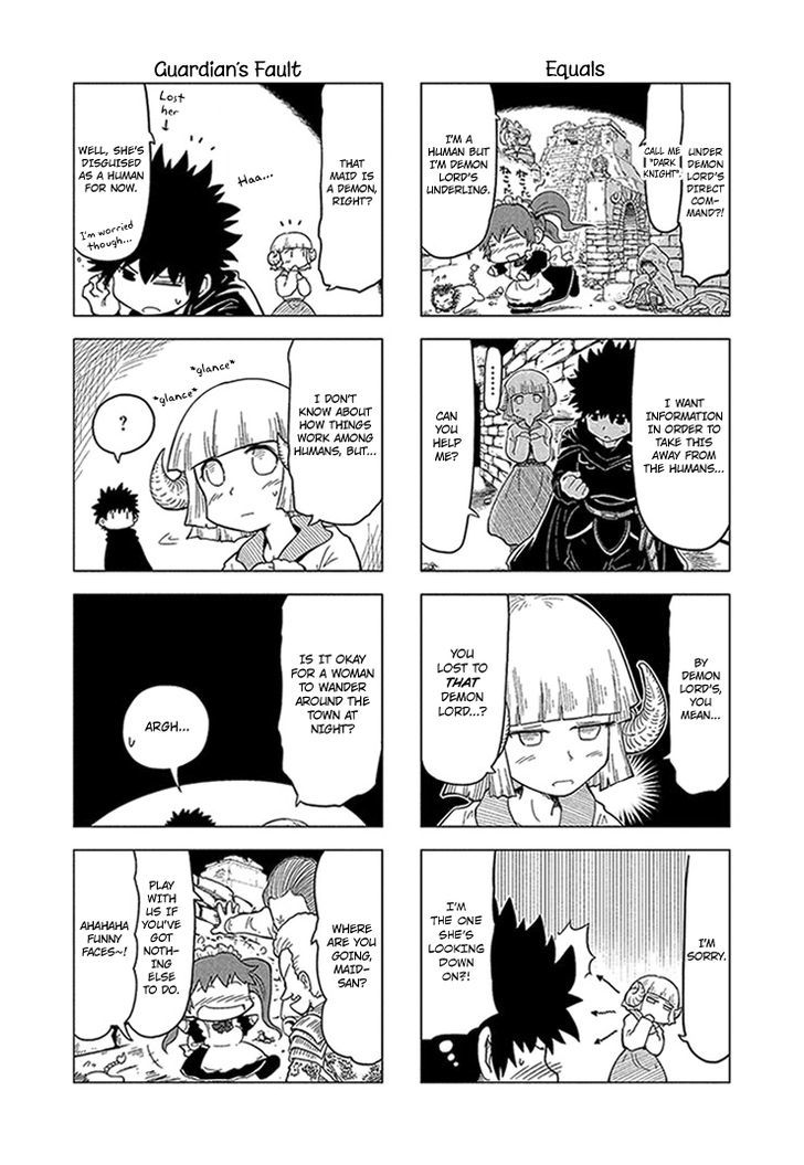 Maoyuu 4-Koma: You're Horrible, Maou-sama! Chapter 7 page 7 - Chapter 7 : "Long Night at Gateway City"