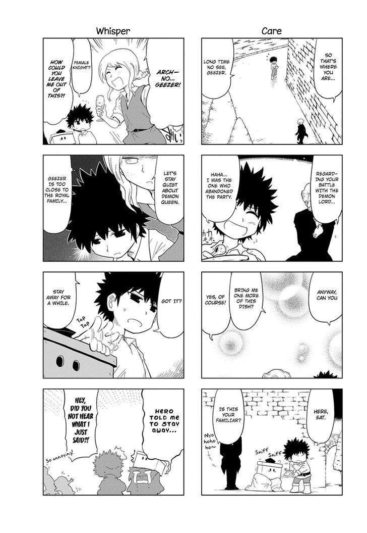 Maoyuu 4-Koma: You're Horrible, Maou-sama! Chapter 9 page 5 - Chapter 9 : â€œDemon Queen and Heroâ€™s Celebration Partyâ€