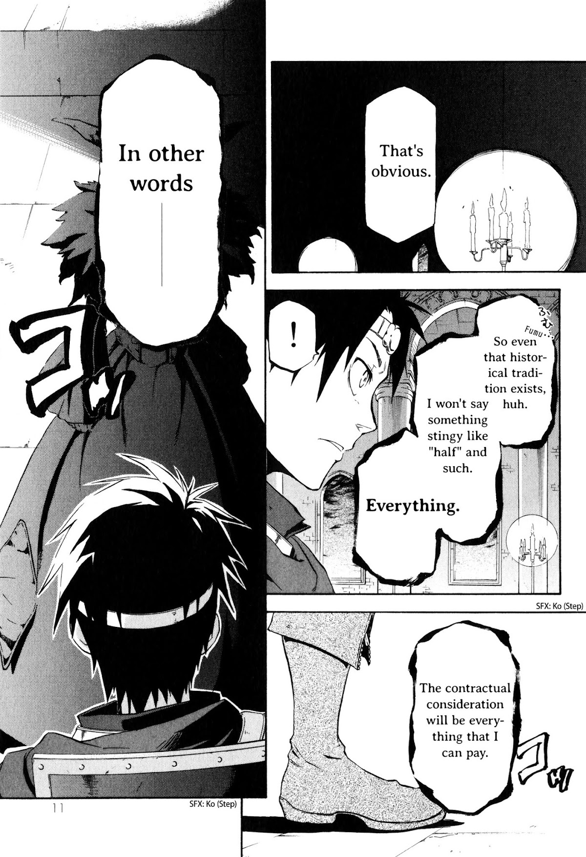 Maoyuu Maou Yuusha Gaiden - Madoromi no Onna Mahou Tsukai Chapter 0 page 13 - Chapter 0: Prologue