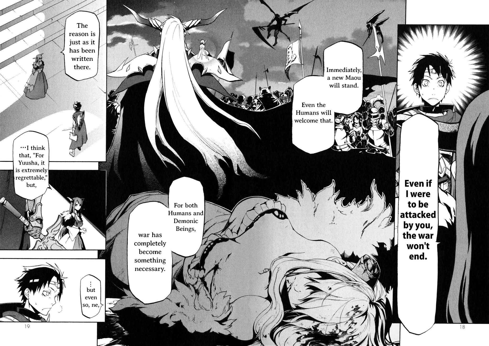 Maoyuu Maou Yuusha Gaiden - Madoromi no Onna Mahou Tsukai Chapter 0 page 19 - Chapter 0: Prologue