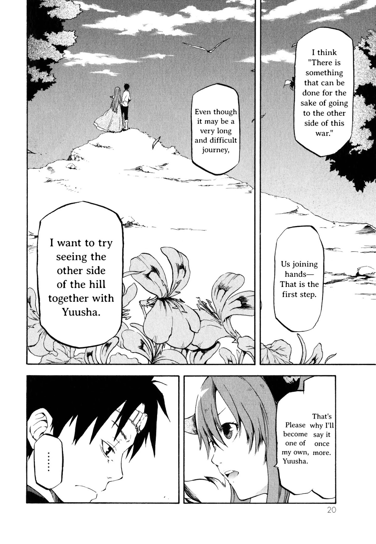 Maoyuu Maou Yuusha Gaiden - Madoromi no Onna Mahou Tsukai Chapter 0 page 20 - Chapter 0: Prologue