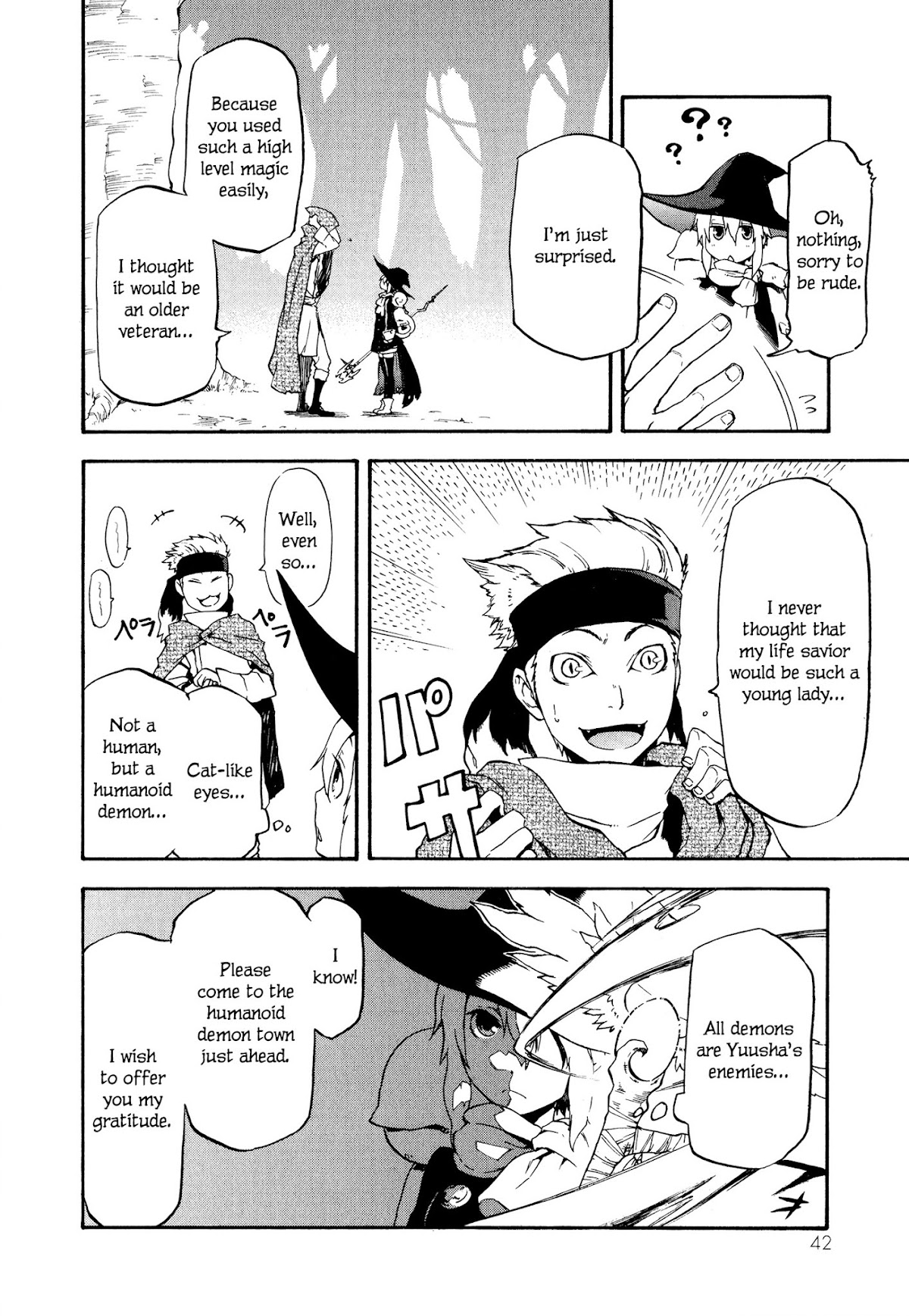 Maoyuu Maou Yuusha Gaiden - Madoromi no Onna Mahou Tsukai Chapter 1 page 11 - Chapter 1: Dozing Female Mage