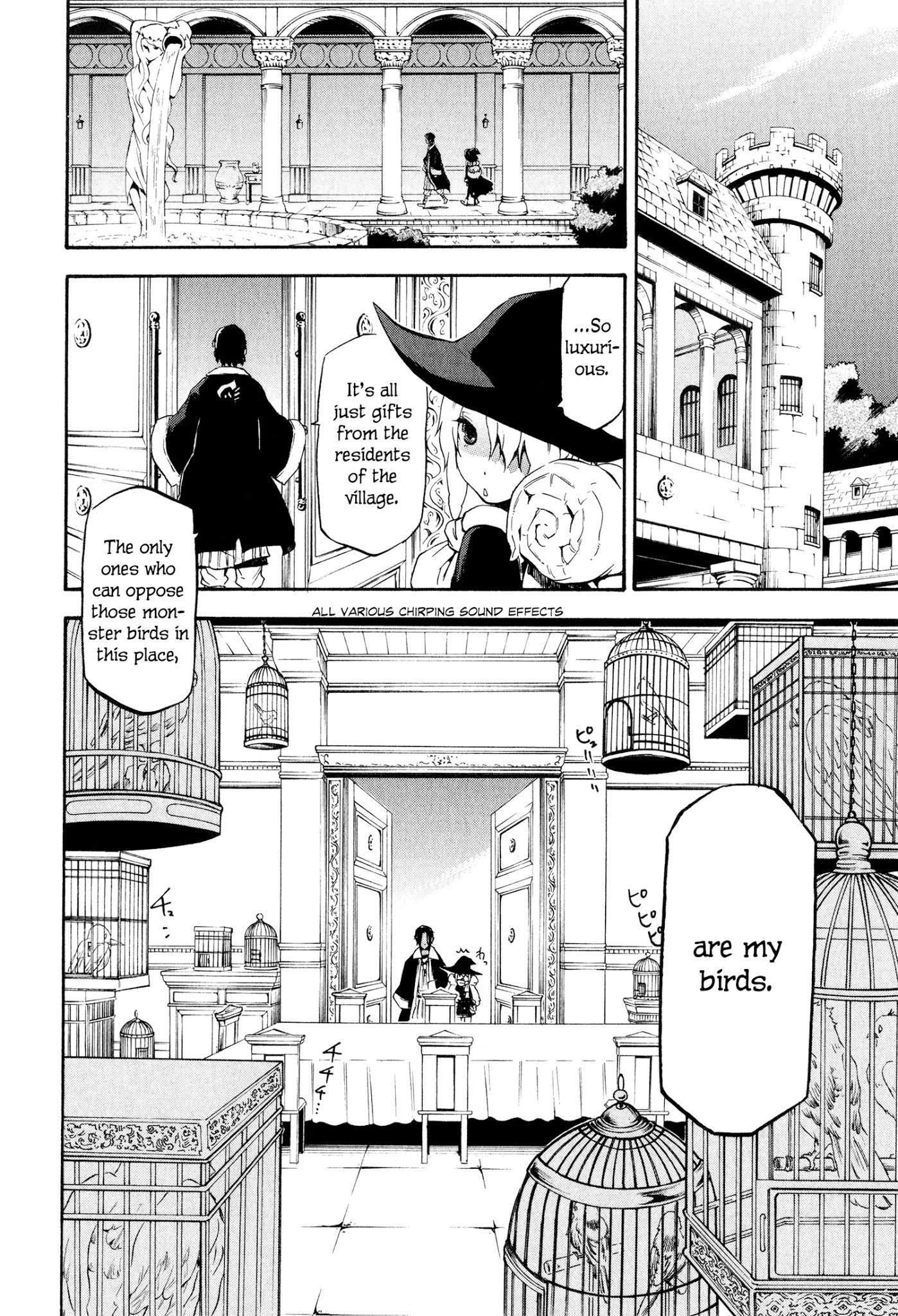 Maoyuu Maou Yuusha Gaiden - Madoromi no Onna Mahou Tsukai Chapter 2 page 10 - Chapter 2: The Bird-user of Songbird Village