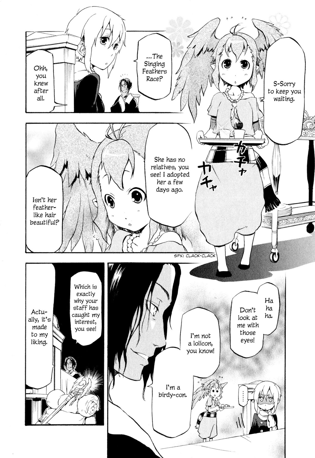 Maoyuu Maou Yuusha Gaiden - Madoromi no Onna Mahou Tsukai Chapter 2 page 12 - Chapter 2: The Bird-user of Songbird Village