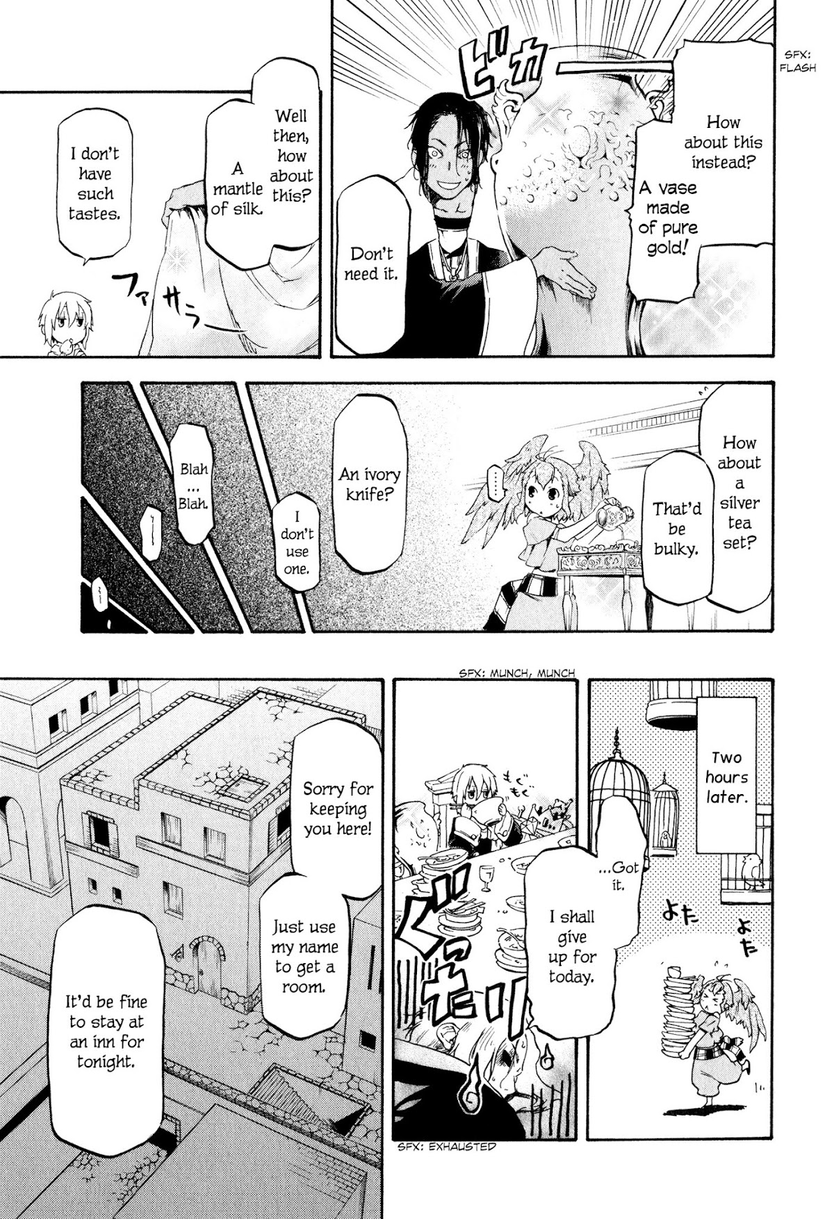 Maoyuu Maou Yuusha Gaiden - Madoromi no Onna Mahou Tsukai Chapter 2 page 15 - Chapter 2: The Bird-user of Songbird Village
