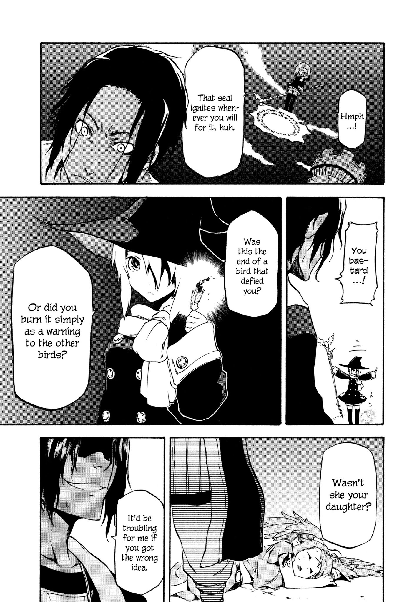 Maoyuu Maou Yuusha Gaiden - Madoromi no Onna Mahou Tsukai Chapter 2 page 21 - Chapter 2: The Bird-user of Songbird Village
