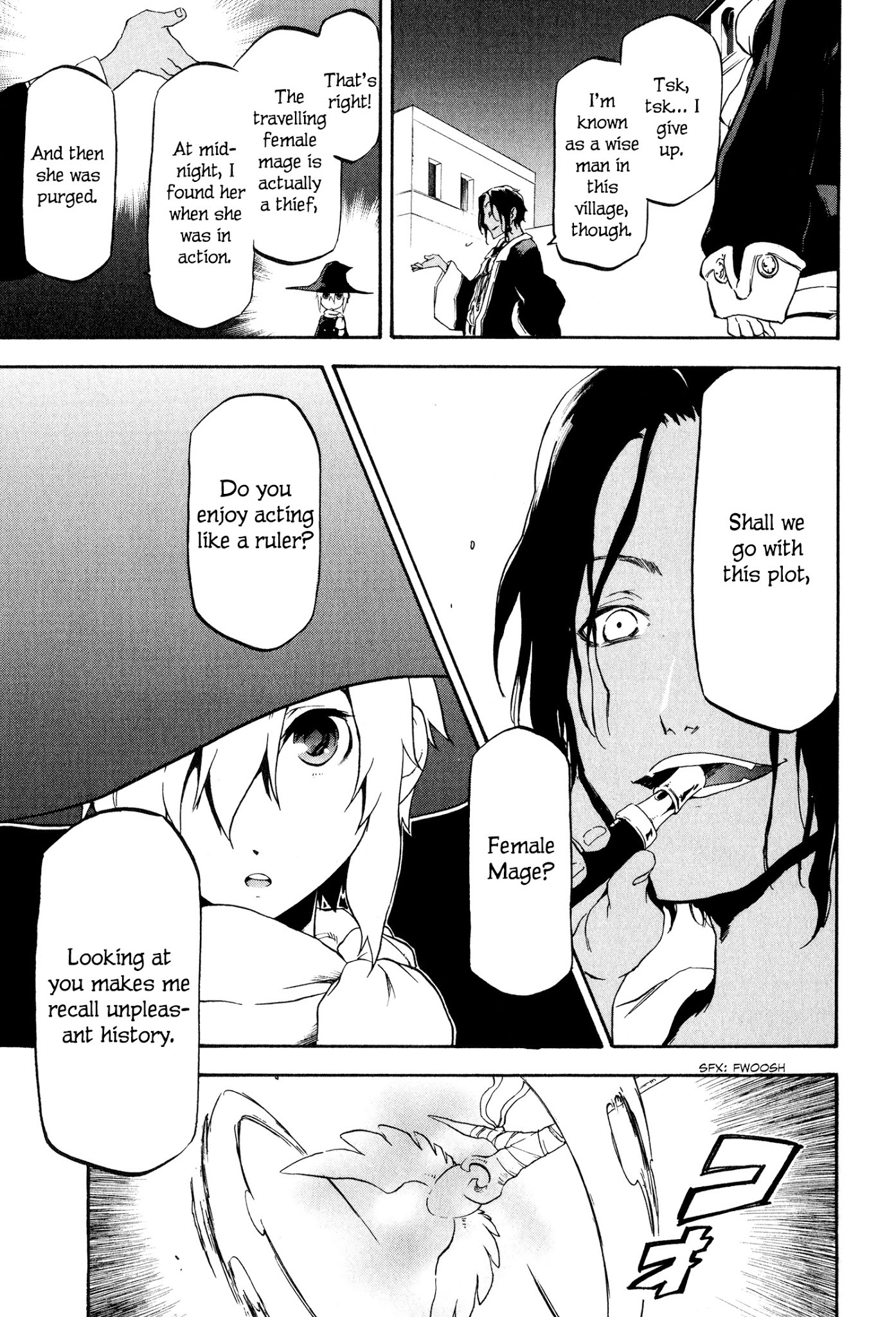 Maoyuu Maou Yuusha Gaiden - Madoromi no Onna Mahou Tsukai Chapter 2 page 23 - Chapter 2: The Bird-user of Songbird Village
