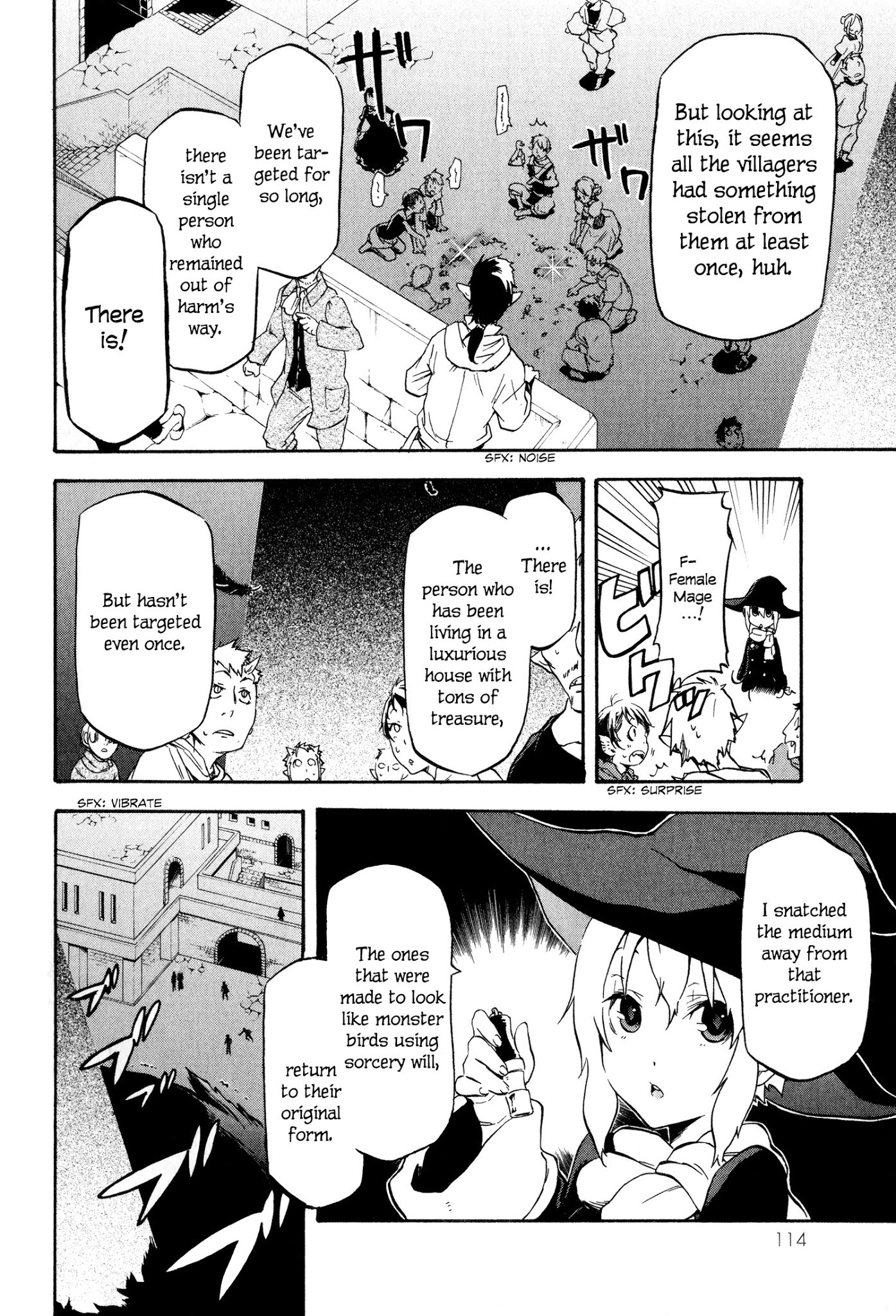 Maoyuu Maou Yuusha Gaiden - Madoromi no Onna Mahou Tsukai Chapter 2 page 36 - Chapter 2: The Bird-user of Songbird Village