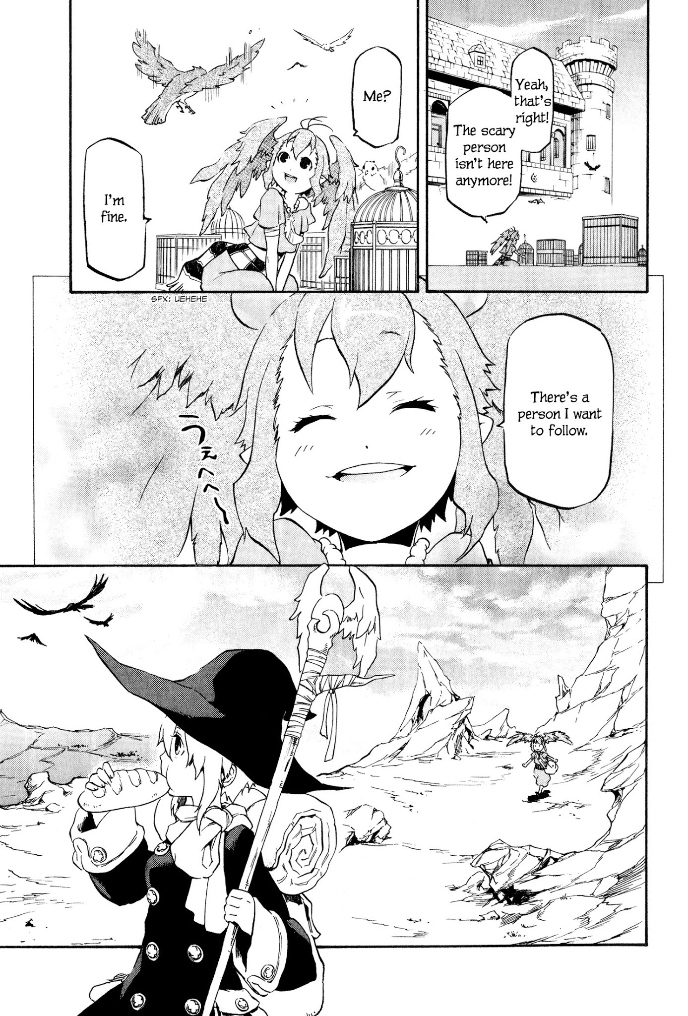 Maoyuu Maou Yuusha Gaiden - Madoromi no Onna Mahou Tsukai Chapter 2 page 41 - Chapter 2: The Bird-user of Songbird Village
