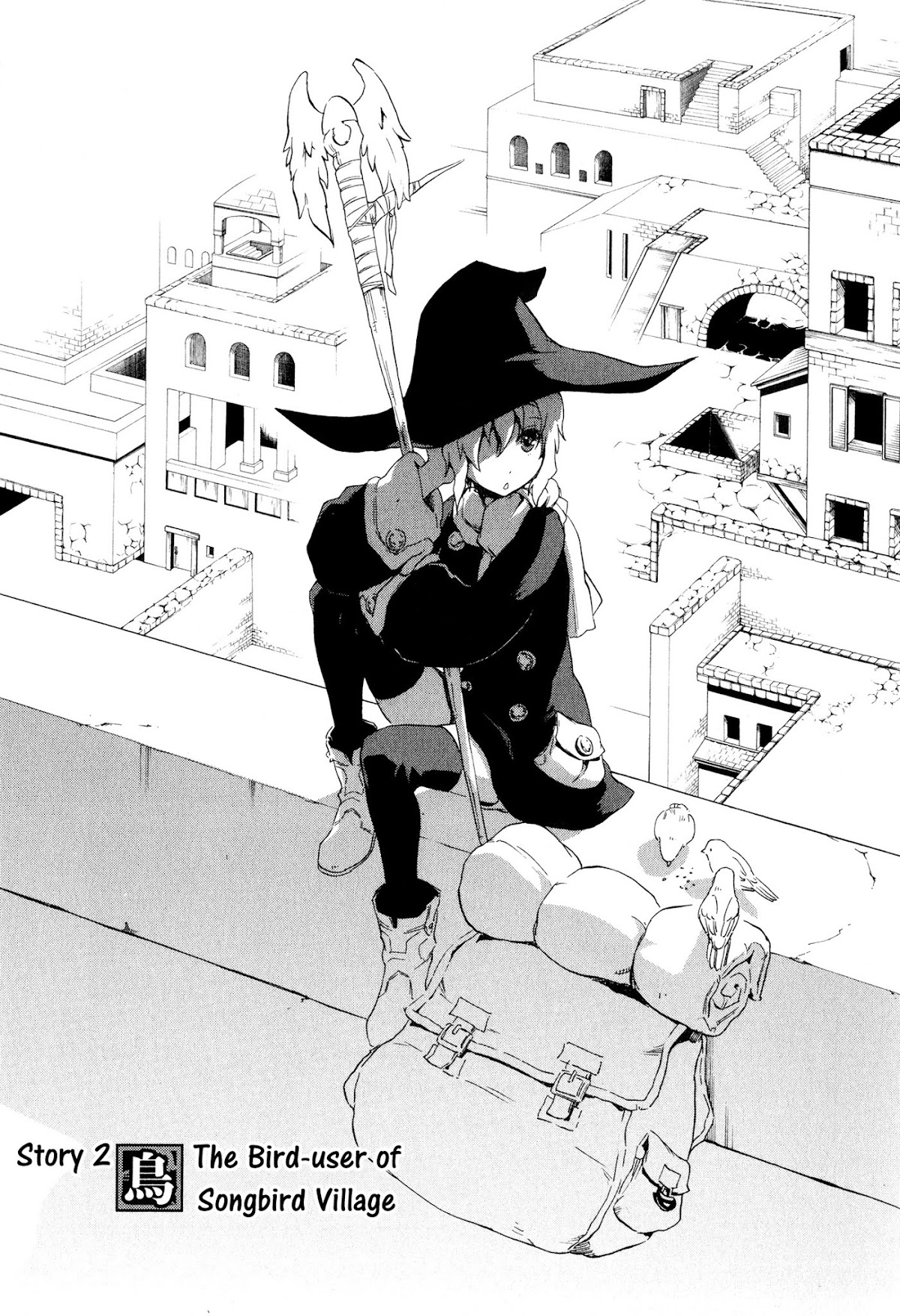 Maoyuu Maou Yuusha Gaiden - Madoromi no Onna Mahou Tsukai Chapter 2 page 5 - Chapter 2: The Bird-user of Songbird Village