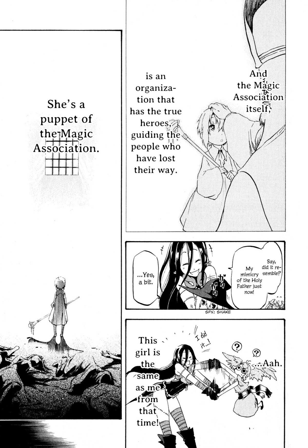 Maoyuu Maou Yuusha Gaiden - Madoromi no Onna Mahou Tsukai Chapter 3 page 25 - Chapter 3: The Red Female Mage