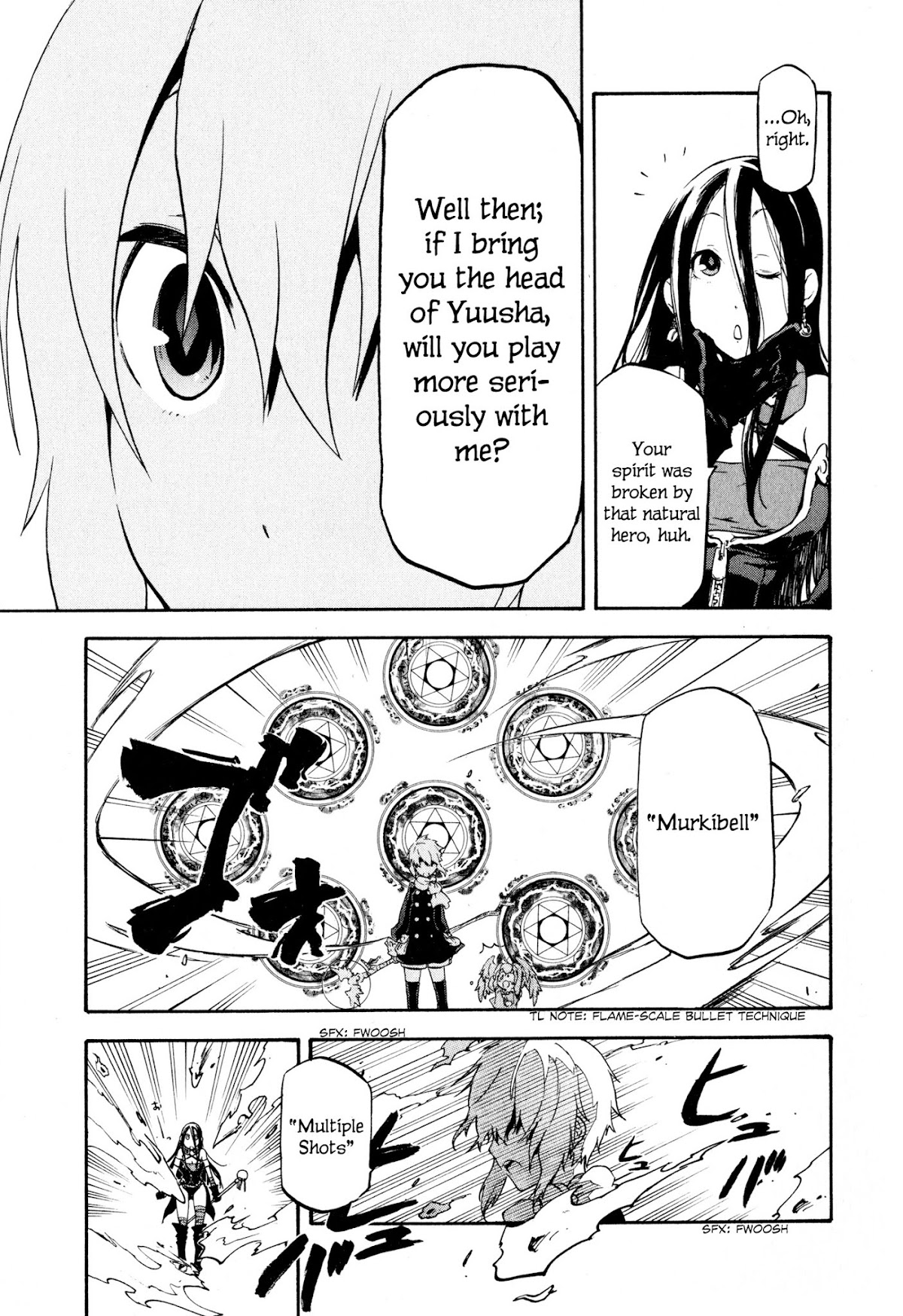 Maoyuu Maou Yuusha Gaiden - Madoromi no Onna Mahou Tsukai Chapter 3 page 31 - Chapter 3: The Red Female Mage