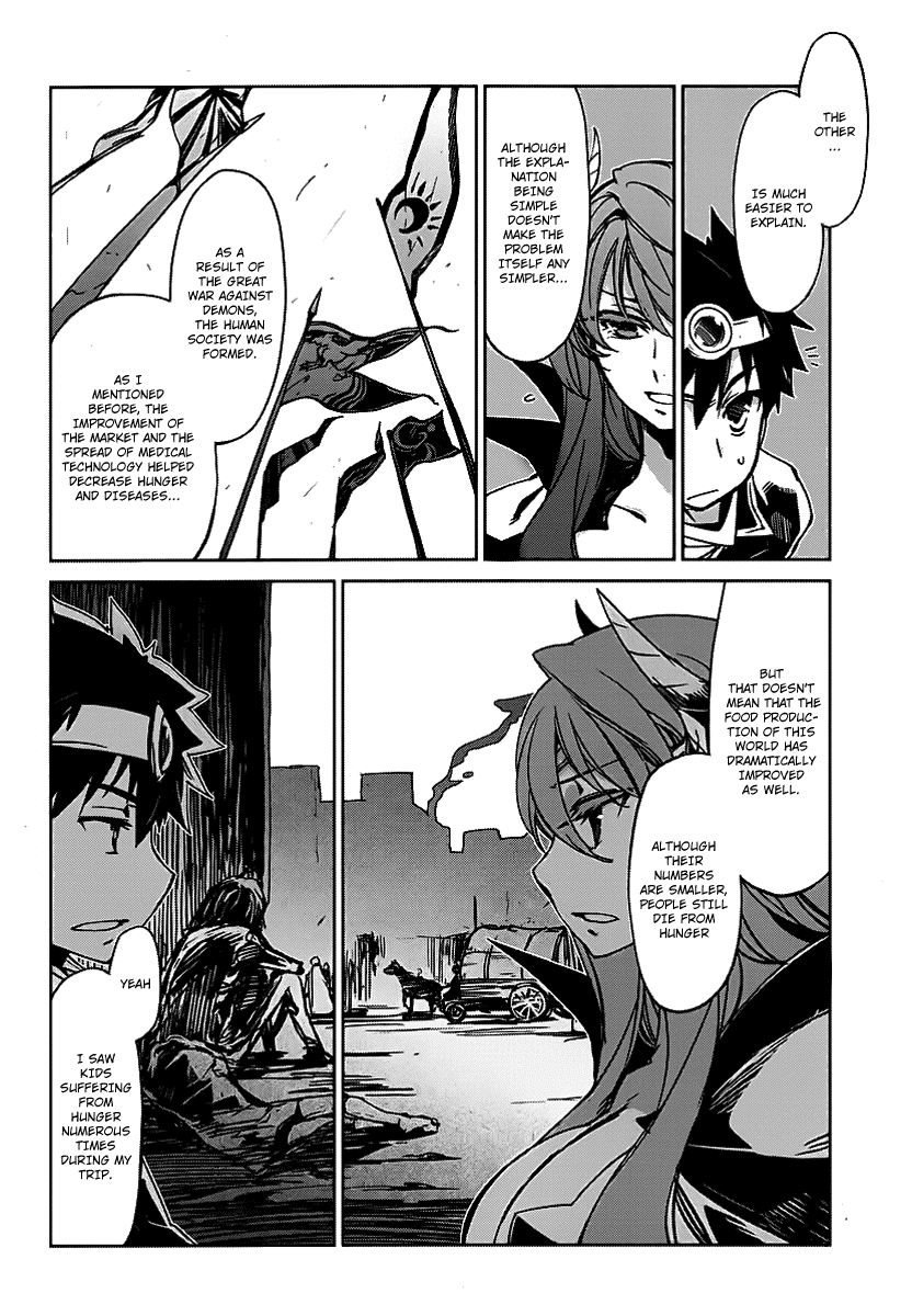 Maoyuu Maou Yuusha - "Kono Watashi no Mono Tonare, Yuusha yo" "Kotowaru!" Chapter 1 page 22 - Chapter 1: Become Mine, Hero!