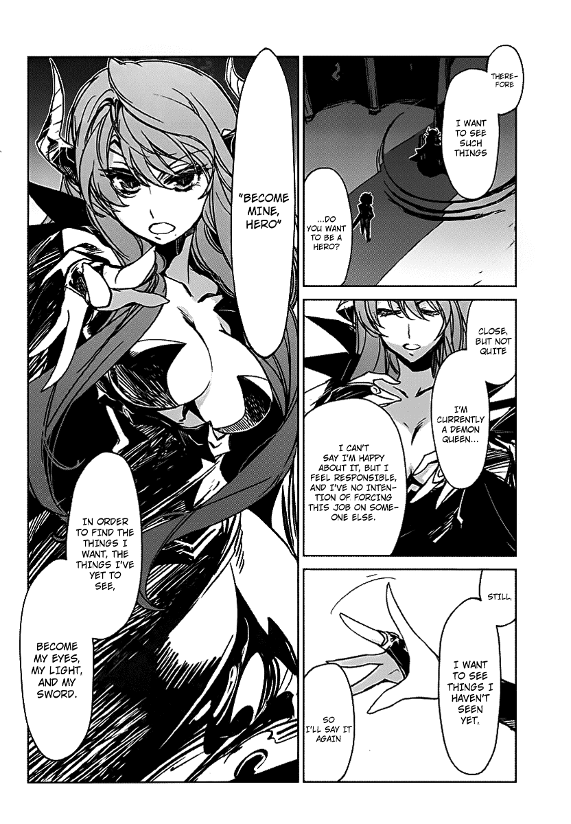 Maoyuu Maou Yuusha - "Kono Watashi no Mono Tonare, Yuusha yo" "Kotowaru!" Chapter 1 page 28 - Chapter 1: Become Mine, Hero!
