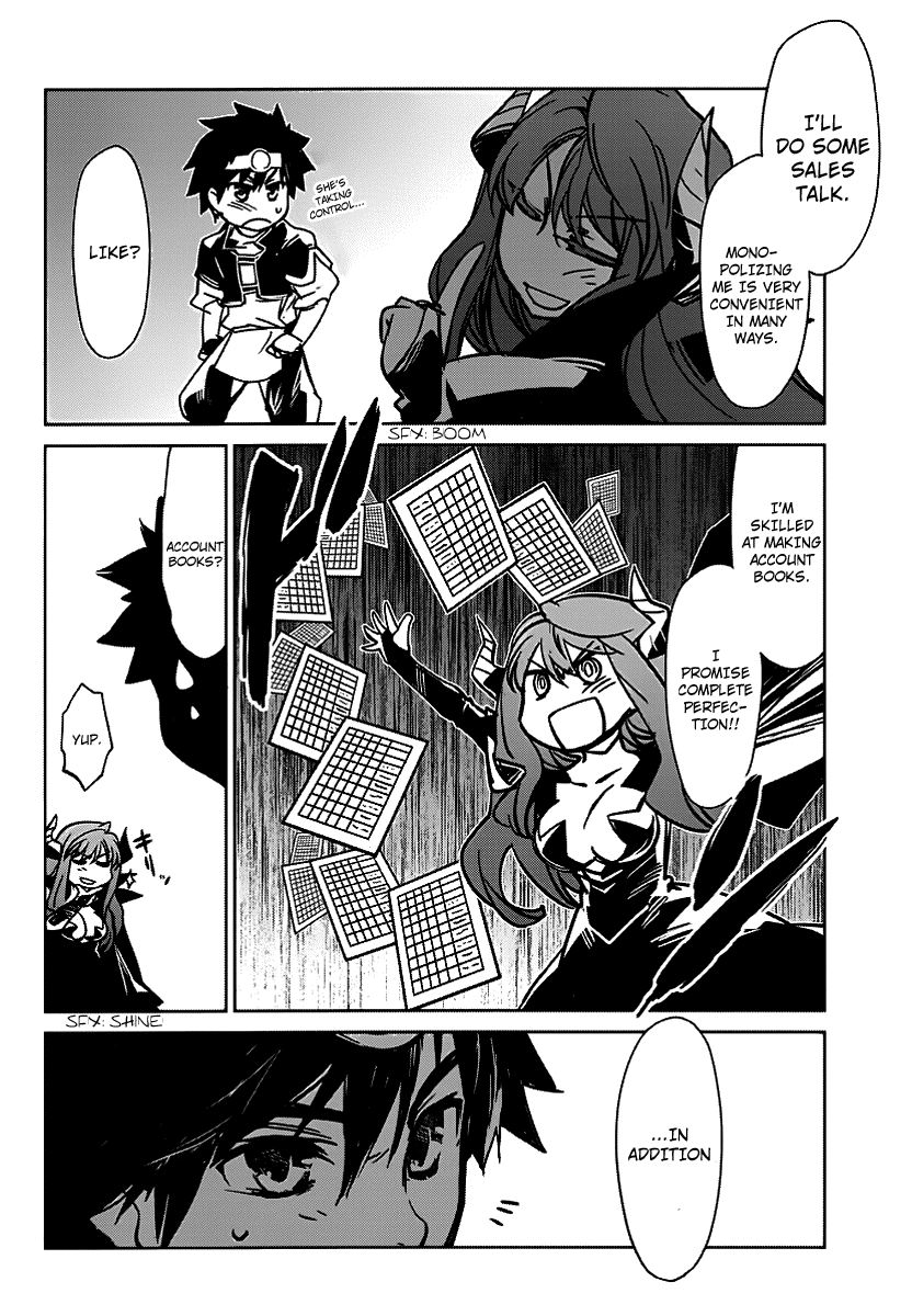 Maoyuu Maou Yuusha - "Kono Watashi no Mono Tonare, Yuusha yo" "Kotowaru!" Chapter 1 page 34 - Chapter 1: Become Mine, Hero!
