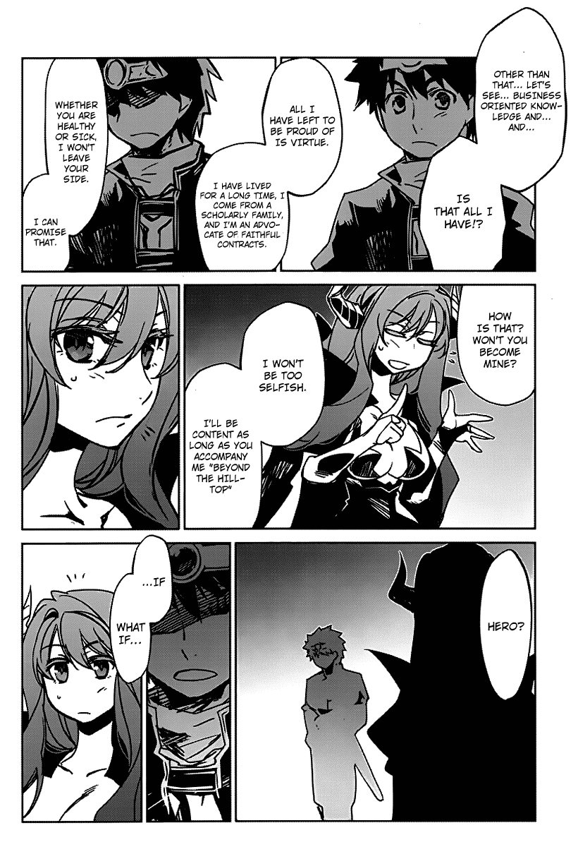 Maoyuu Maou Yuusha - "Kono Watashi no Mono Tonare, Yuusha yo" "Kotowaru!" Chapter 1 page 38 - Chapter 1: Become Mine, Hero!