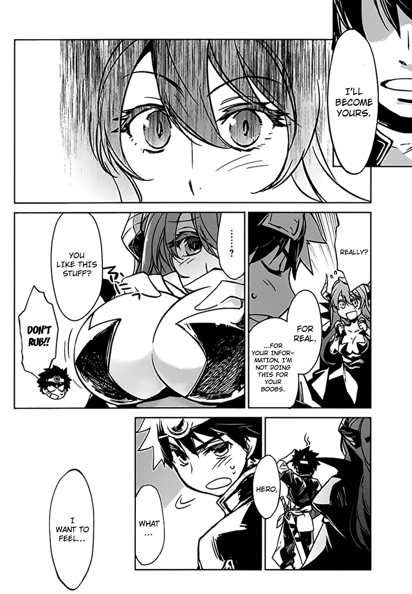 Maoyuu Maou Yuusha - "Kono Watashi no Mono Tonare, Yuusha yo" "Kotowaru!" Chapter 1 page 42 - Chapter 1: Become Mine, Hero!