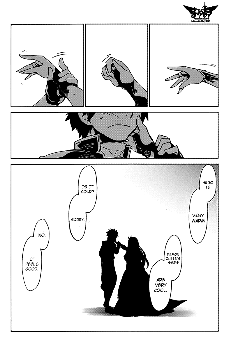 Maoyuu Maou Yuusha - "Kono Watashi no Mono Tonare, Yuusha yo" "Kotowaru!" Chapter 1 page 44 - Chapter 1: Become Mine, Hero!