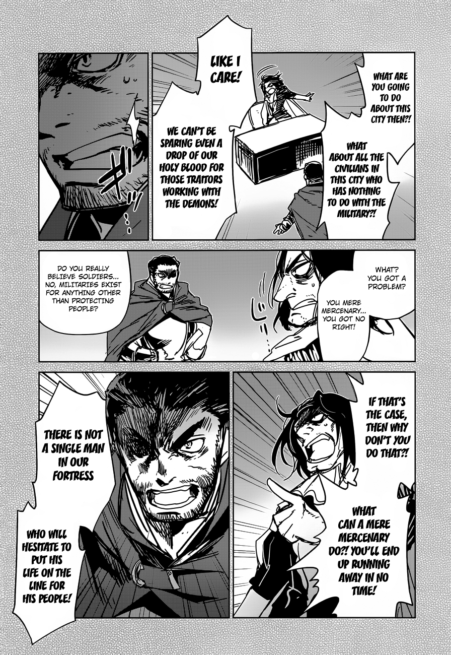 Maoyuu Maou Yuusha - "Kono Watashi no Mono Tonare, Yuusha yo" "Kotowaru!" Chapter 10 page 21 - Chapter 10: Welcome Home, Hero!