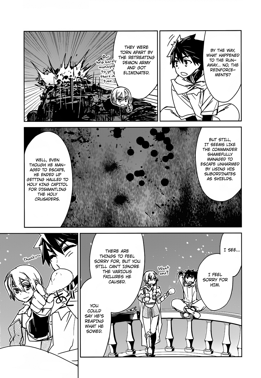 Maoyuu Maou Yuusha - "Kono Watashi no Mono Tonare, Yuusha yo" "Kotowaru!" Chapter 10 page 25 - Chapter 10: Welcome Home, Hero!
