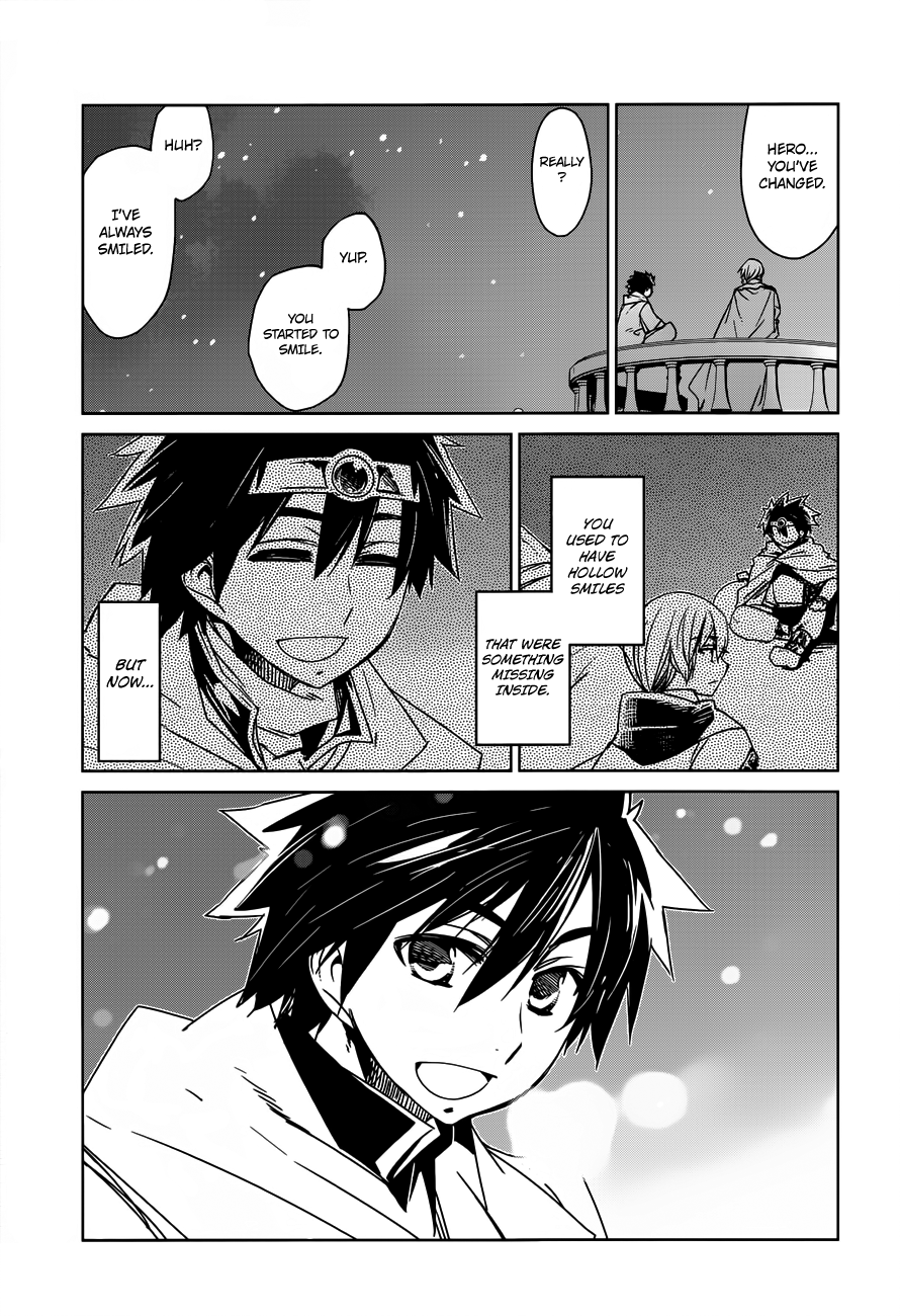 Maoyuu Maou Yuusha - "Kono Watashi no Mono Tonare, Yuusha yo" "Kotowaru!" Chapter 10 page 27 - Chapter 10: Welcome Home, Hero!