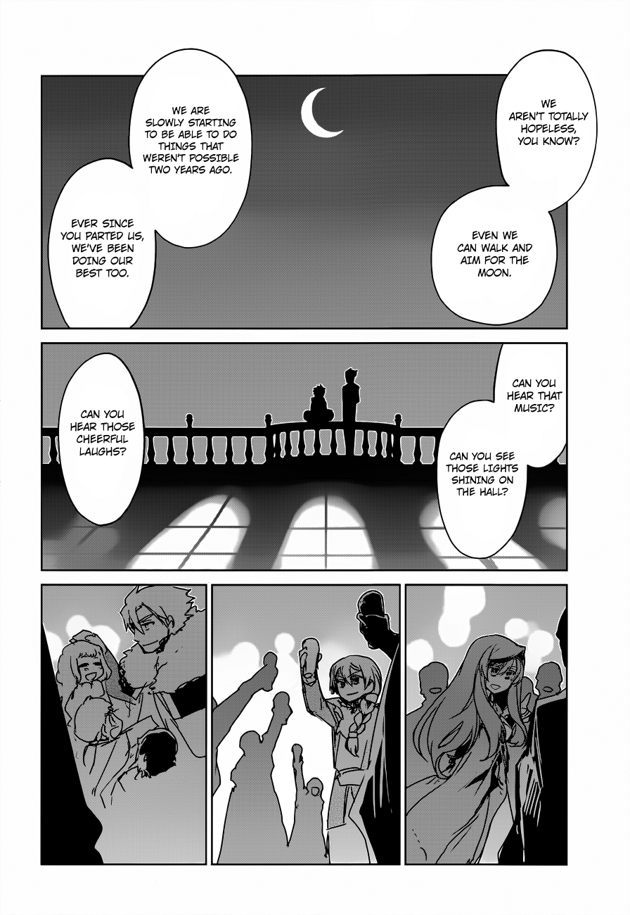 Maoyuu Maou Yuusha - "Kono Watashi no Mono Tonare, Yuusha yo" "Kotowaru!" Chapter 10 page 36 - Chapter 10: Welcome Home, Hero!