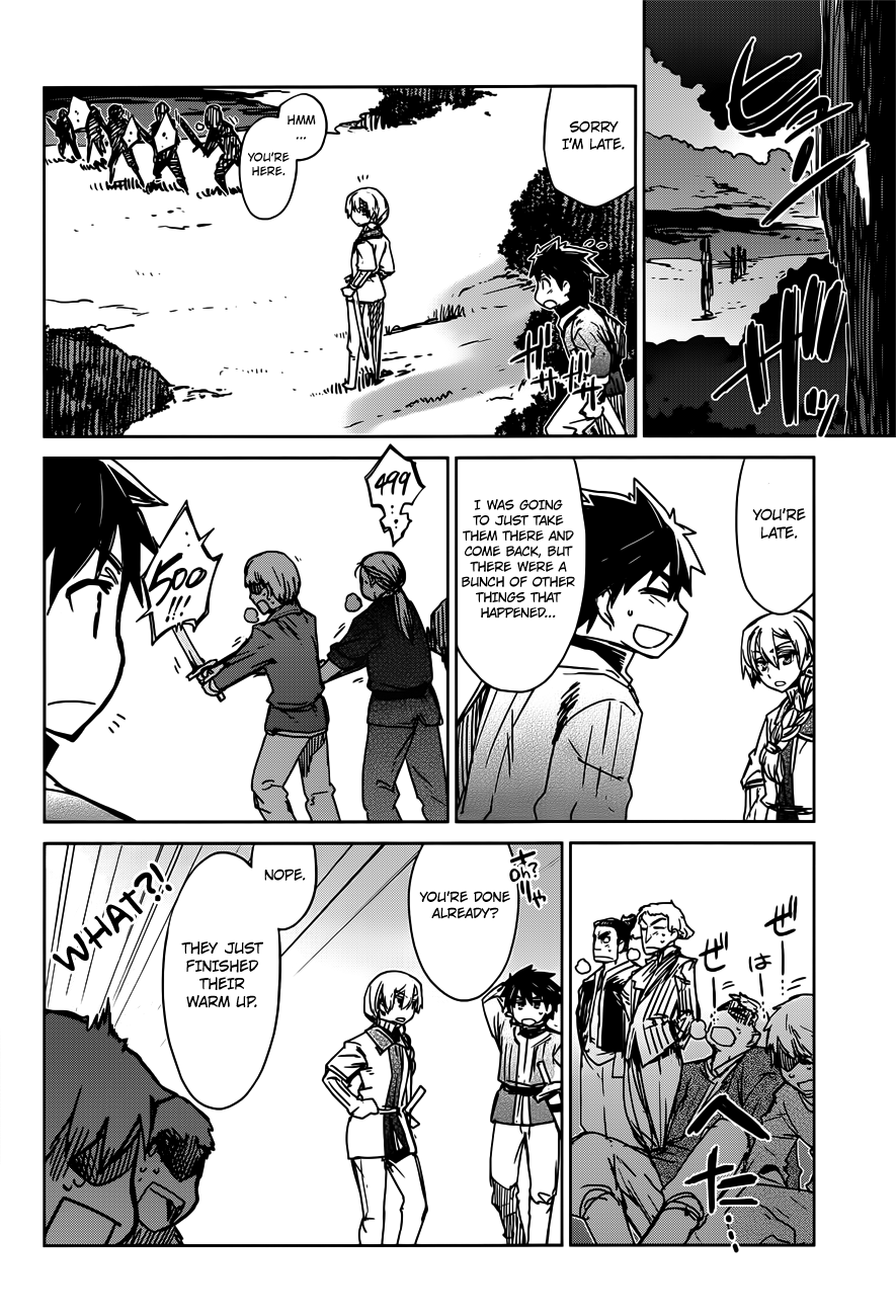 Maoyuu Maou Yuusha - "Kono Watashi no Mono Tonare, Yuusha yo" "Kotowaru!" Chapter 11 page 12 - Chapter 11: What Do You Think, My Darling?
