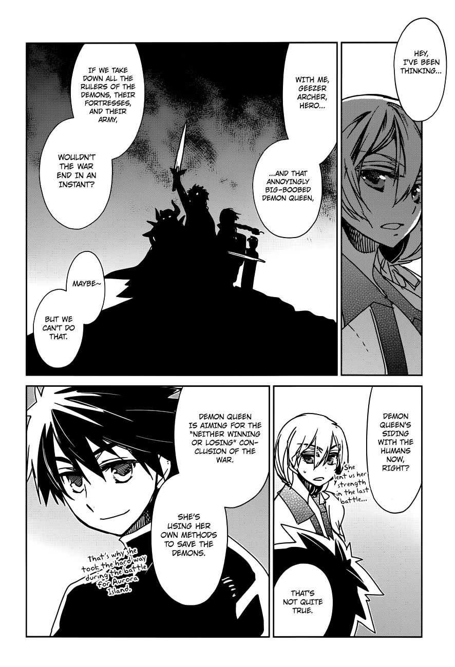 Maoyuu Maou Yuusha - "Kono Watashi no Mono Tonare, Yuusha yo" "Kotowaru!" Chapter 11 page 20 - Chapter 11: What Do You Think, My Darling?