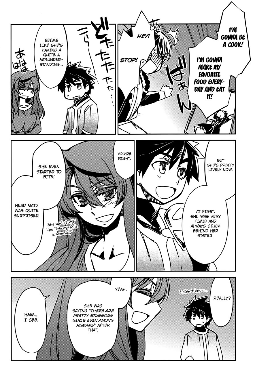Maoyuu Maou Yuusha - "Kono Watashi no Mono Tonare, Yuusha yo" "Kotowaru!" Chapter 11 page 32 - Chapter 11: What Do You Think, My Darling?