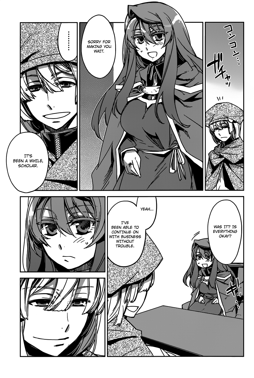 Maoyuu Maou Yuusha - "Kono Watashi no Mono Tonare, Yuusha yo" "Kotowaru!" Chapter 12 page 29 - Chapter 12: What Cannot be Defined by Profits and Losses