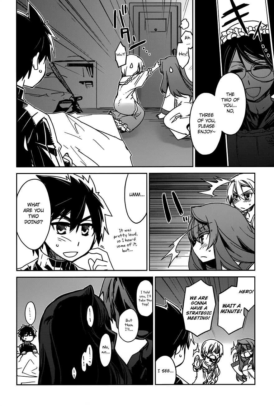 Maoyuu Maou Yuusha - "Kono Watashi no Mono Tonare, Yuusha yo" "Kotowaru!" Chapter 12 page 8 - Chapter 12: What Cannot be Defined by Profits and Losses
