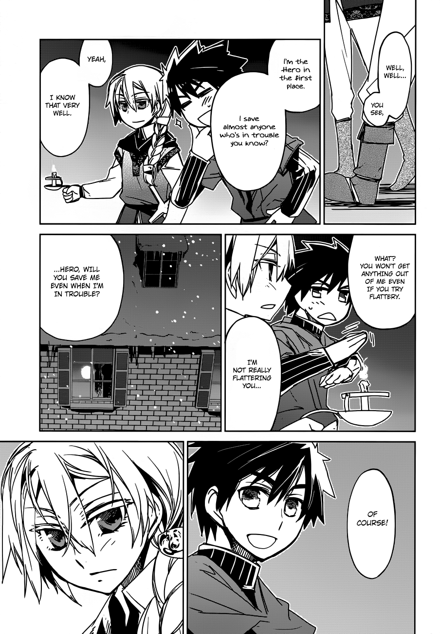 Maoyuu Maou Yuusha - "Kono Watashi no Mono Tonare, Yuusha yo" "Kotowaru!" Chapter 13 page 26 - Chapter 13: I Don't Want to be Left Behind Anymore