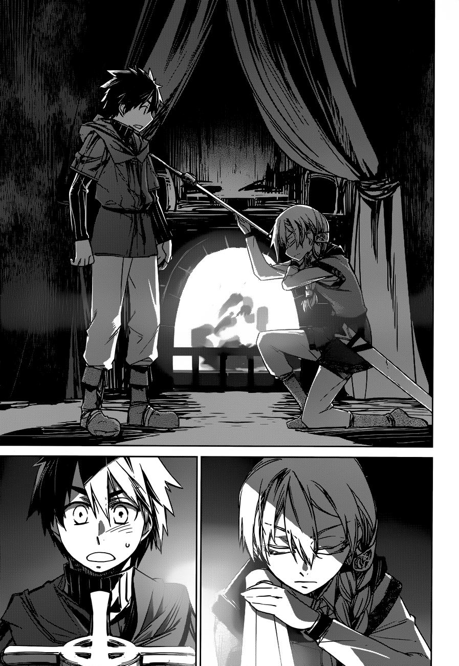 Maoyuu Maou Yuusha - "Kono Watashi no Mono Tonare, Yuusha yo" "Kotowaru!" Chapter 13 page 28 - Chapter 13: I Don't Want to be Left Behind Anymore