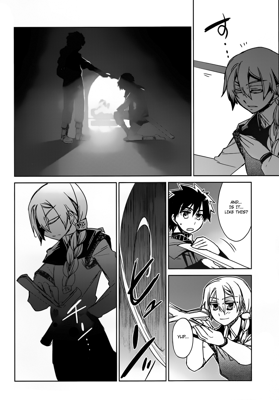 Maoyuu Maou Yuusha - "Kono Watashi no Mono Tonare, Yuusha yo" "Kotowaru!" Chapter 13 page 31 - Chapter 13: I Don't Want to be Left Behind Anymore