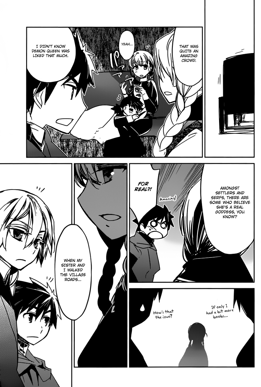 Maoyuu Maou Yuusha - "Kono Watashi no Mono Tonare, Yuusha yo" "Kotowaru!" Chapter 13 page 36 - Chapter 13: I Don't Want to be Left Behind Anymore