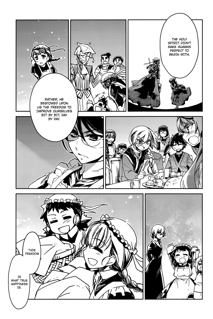 Maoyuu Maou Yuusha - "Kono Watashi no Mono Tonare, Yuusha yo" "Kotowaru!" Chapter 14 page 24 - Chapter 14: "Because I am ""Human"""