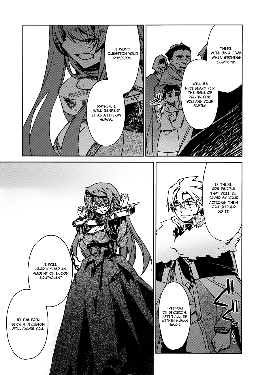 Maoyuu Maou Yuusha - "Kono Watashi no Mono Tonare, Yuusha yo" "Kotowaru!" Chapter 14 page 29 - Chapter 14: "Because I am ""Human"""