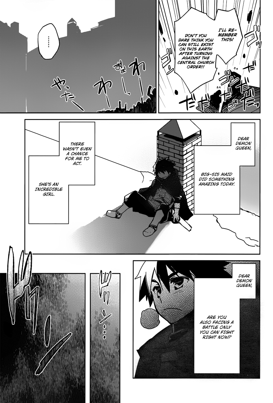 Maoyuu Maou Yuusha - "Kono Watashi no Mono Tonare, Yuusha yo" "Kotowaru!" Chapter 14 page 39 - Chapter 14: "Because I am ""Human"""