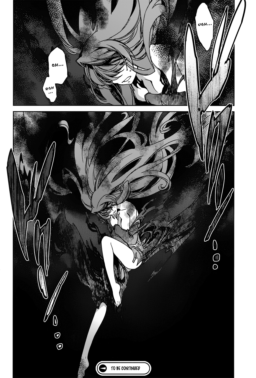 Maoyuu Maou Yuusha - "Kono Watashi no Mono Tonare, Yuusha yo" "Kotowaru!" Chapter 14 page 40 - Chapter 14: "Because I am ""Human"""