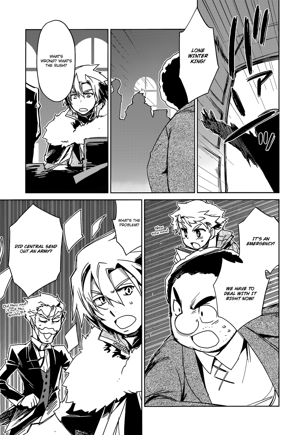 Maoyuu Maou Yuusha - "Kono Watashi no Mono Tonare, Yuusha yo" "Kotowaru!" Chapter 16 page 15 - Chapter 16: What Can You Do With a Single Coin?