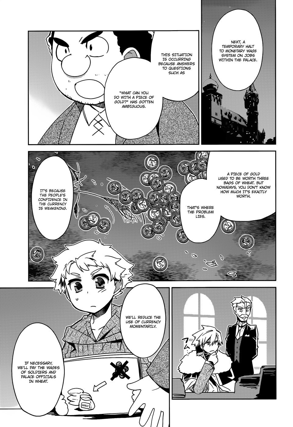 Maoyuu Maou Yuusha - "Kono Watashi no Mono Tonare, Yuusha yo" "Kotowaru!" Chapter 16 page 23 - Chapter 16: What Can You Do With a Single Coin?