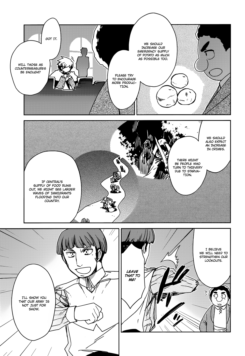 Maoyuu Maou Yuusha - "Kono Watashi no Mono Tonare, Yuusha yo" "Kotowaru!" Chapter 16 page 25 - Chapter 16: What Can You Do With a Single Coin?