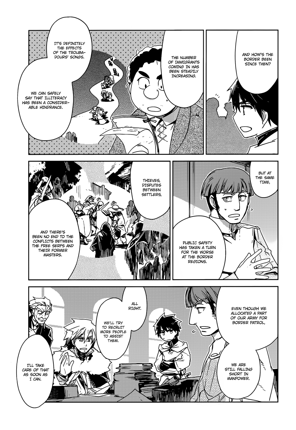 Maoyuu Maou Yuusha - "Kono Watashi no Mono Tonare, Yuusha yo" "Kotowaru!" Chapter 16 page 5 - Chapter 16: What Can You Do With a Single Coin?