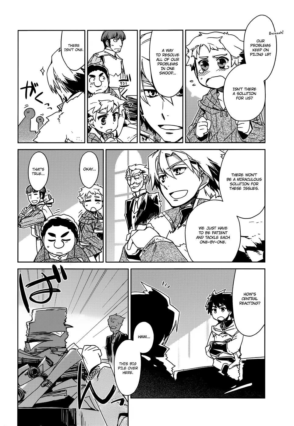 Maoyuu Maou Yuusha - "Kono Watashi no Mono Tonare, Yuusha yo" "Kotowaru!" Chapter 16 page 6 - Chapter 16: What Can You Do With a Single Coin?