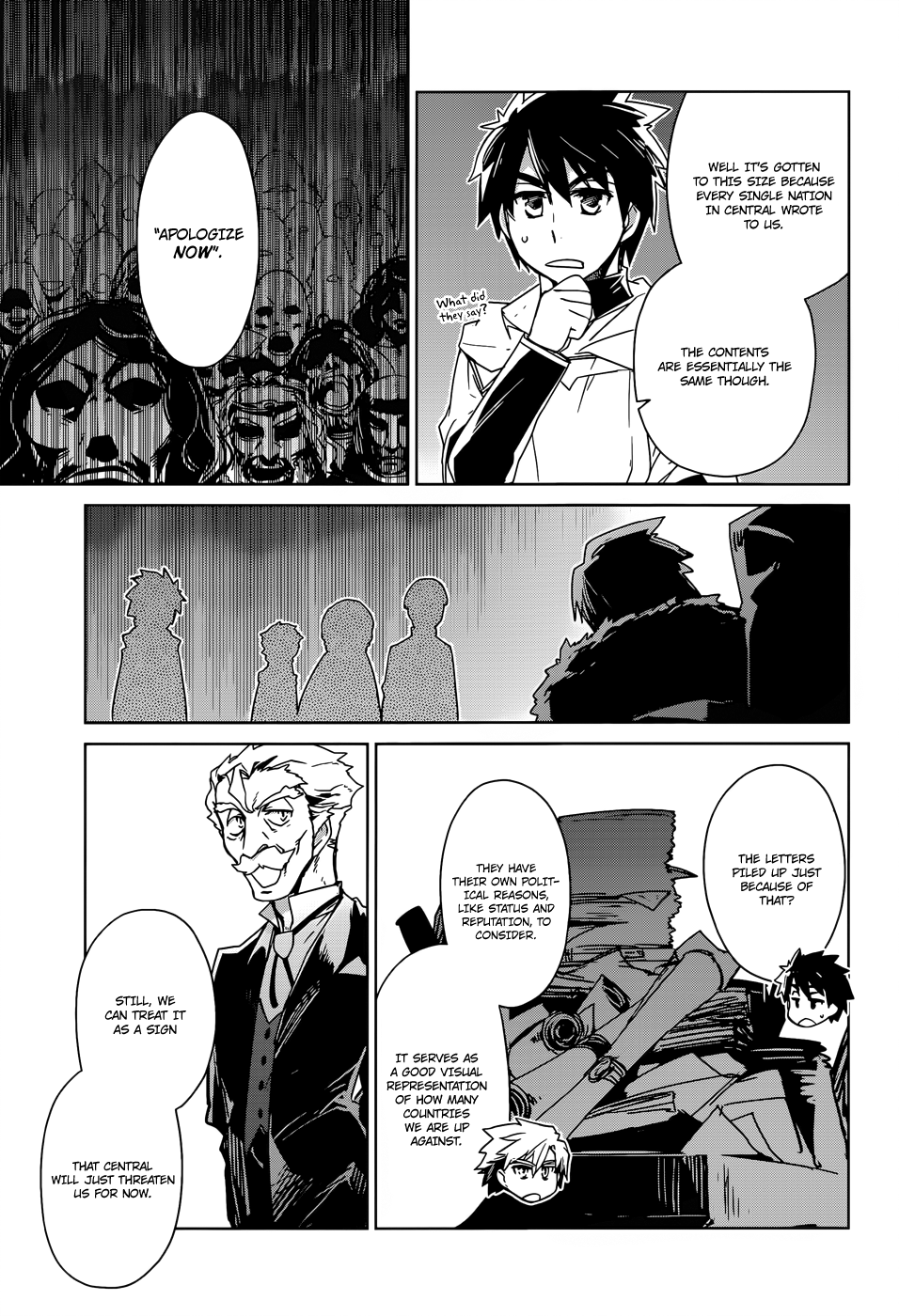 Maoyuu Maou Yuusha - "Kono Watashi no Mono Tonare, Yuusha yo" "Kotowaru!" Chapter 16 page 7 - Chapter 16: What Can You Do With a Single Coin?