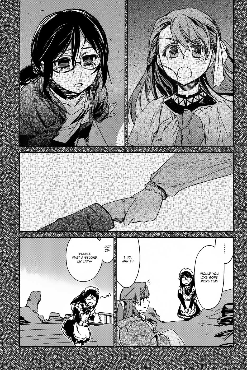 Maoyuu Maou Yuusha - "Kono Watashi no Mono Tonare, Yuusha yo" "Kotowaru!" Chapter 17 page 10 - Chapter 17: This is a War of Foolish Humans