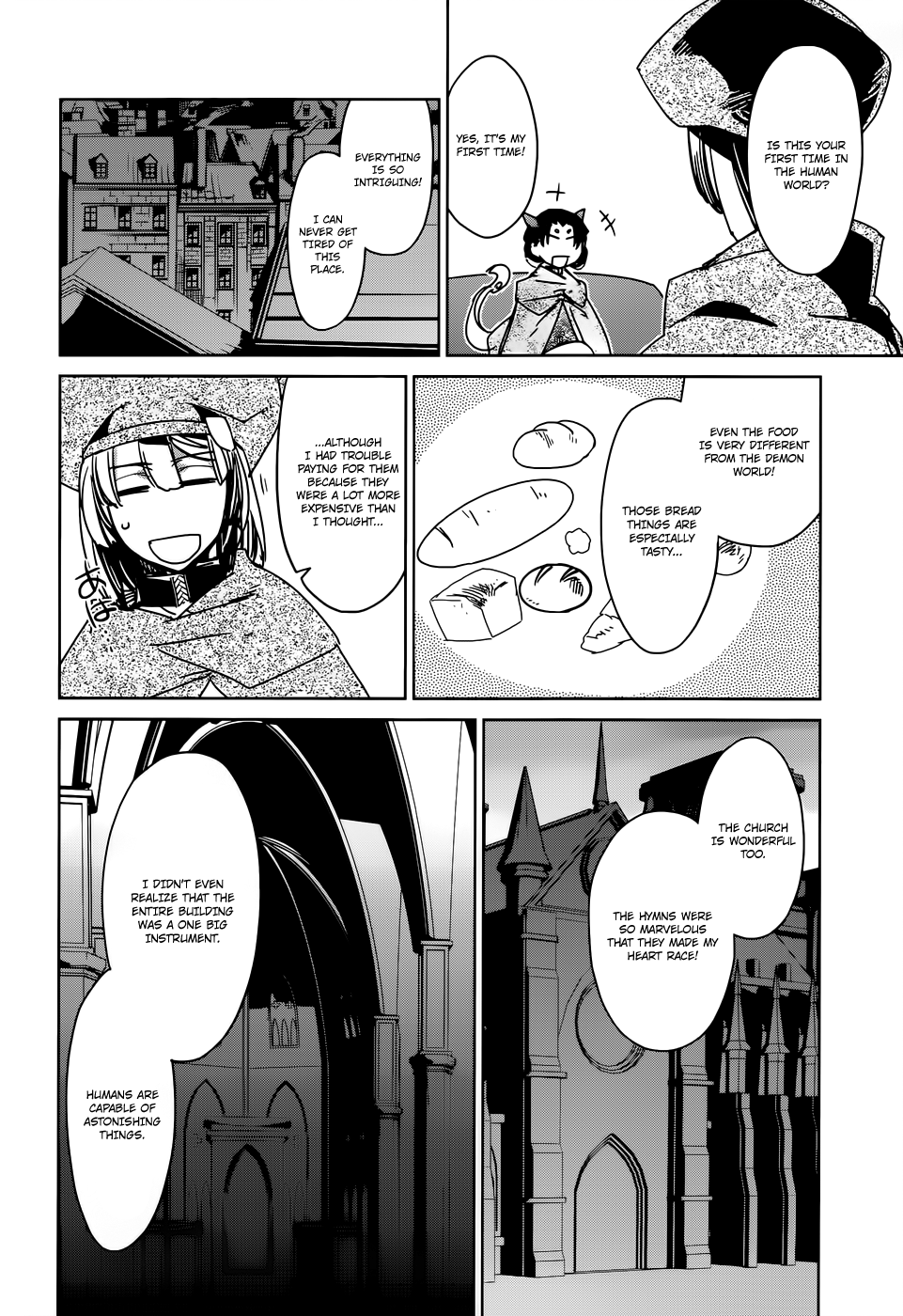 Maoyuu Maou Yuusha - "Kono Watashi no Mono Tonare, Yuusha yo" "Kotowaru!" Chapter 17 page 27 - Chapter 17: This is a War of Foolish Humans