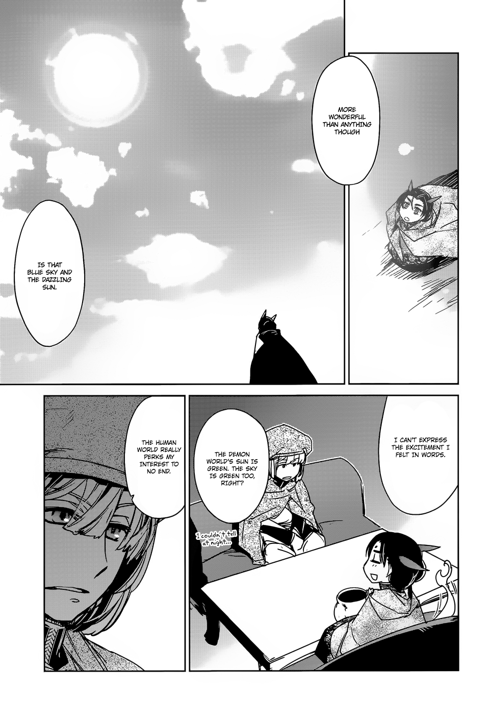 Maoyuu Maou Yuusha - "Kono Watashi no Mono Tonare, Yuusha yo" "Kotowaru!" Chapter 17 page 28 - Chapter 17: This is a War of Foolish Humans